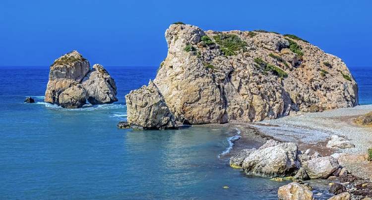 ciprus paphos aphrodite sziklaja