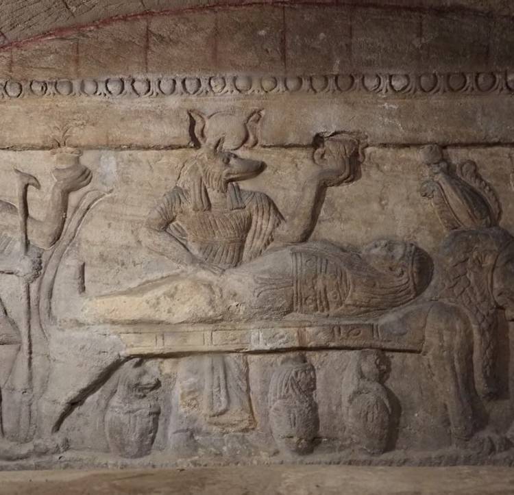 Kom-el-Shoqafa katakombái