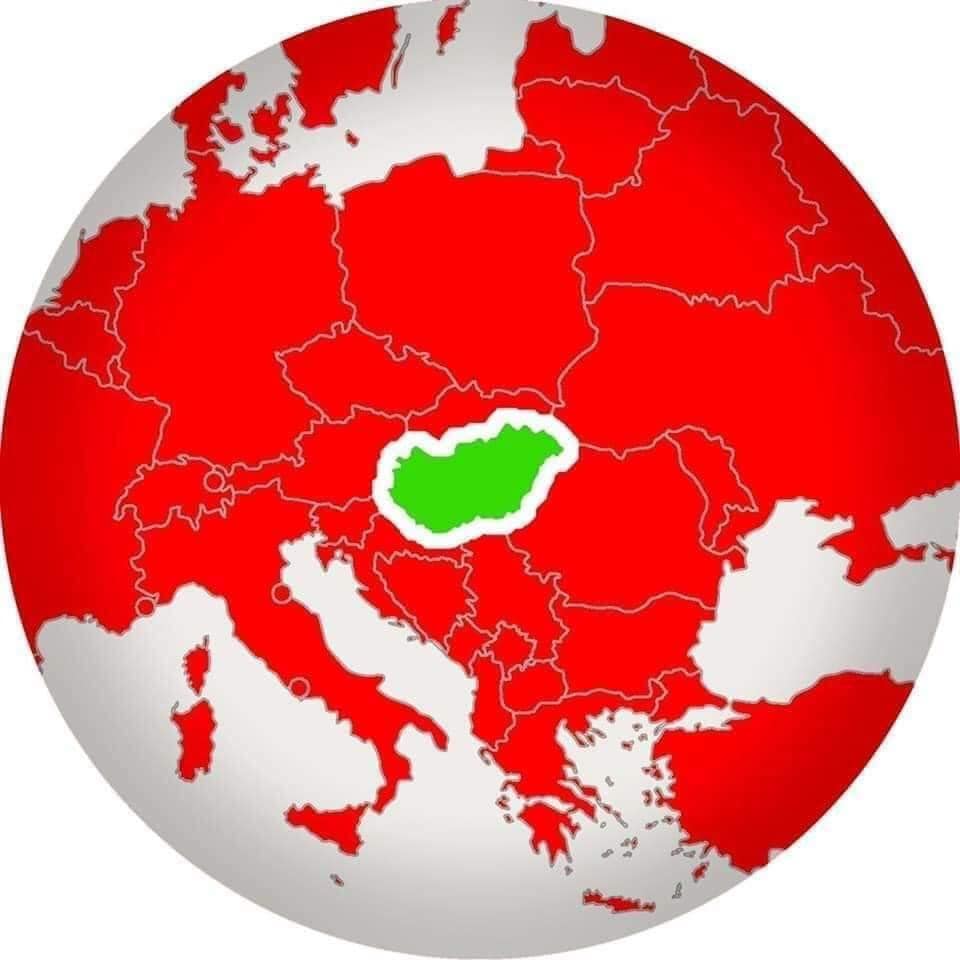 térkép vörös