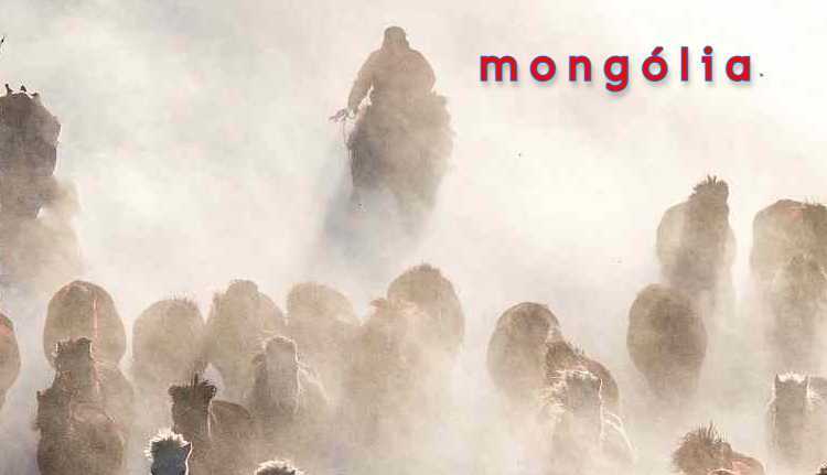 Ilyen a tél Mongóliában