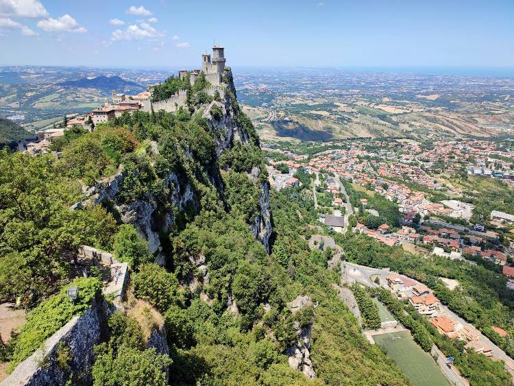 San Marino látképe