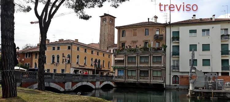 Treviso- Dolce Vita  "kis Velence" vízi útjai  között