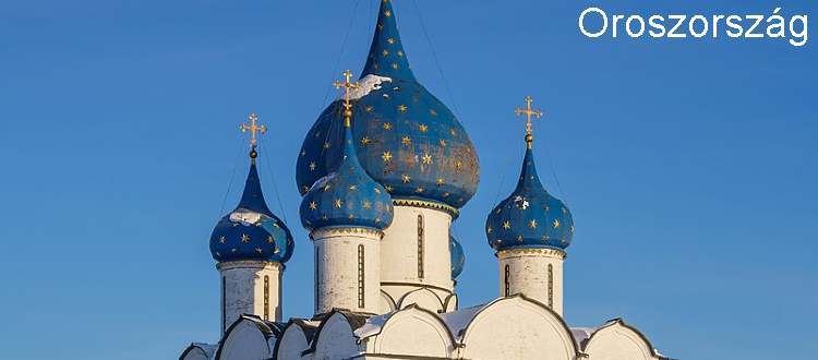 Az orosz Arany Gyűrű városai